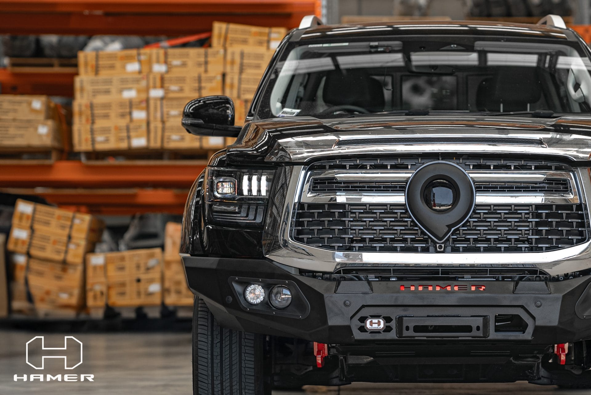 HAMER King series bull bar for GWM Cannon Alpha (2024 – Present) - Image 2