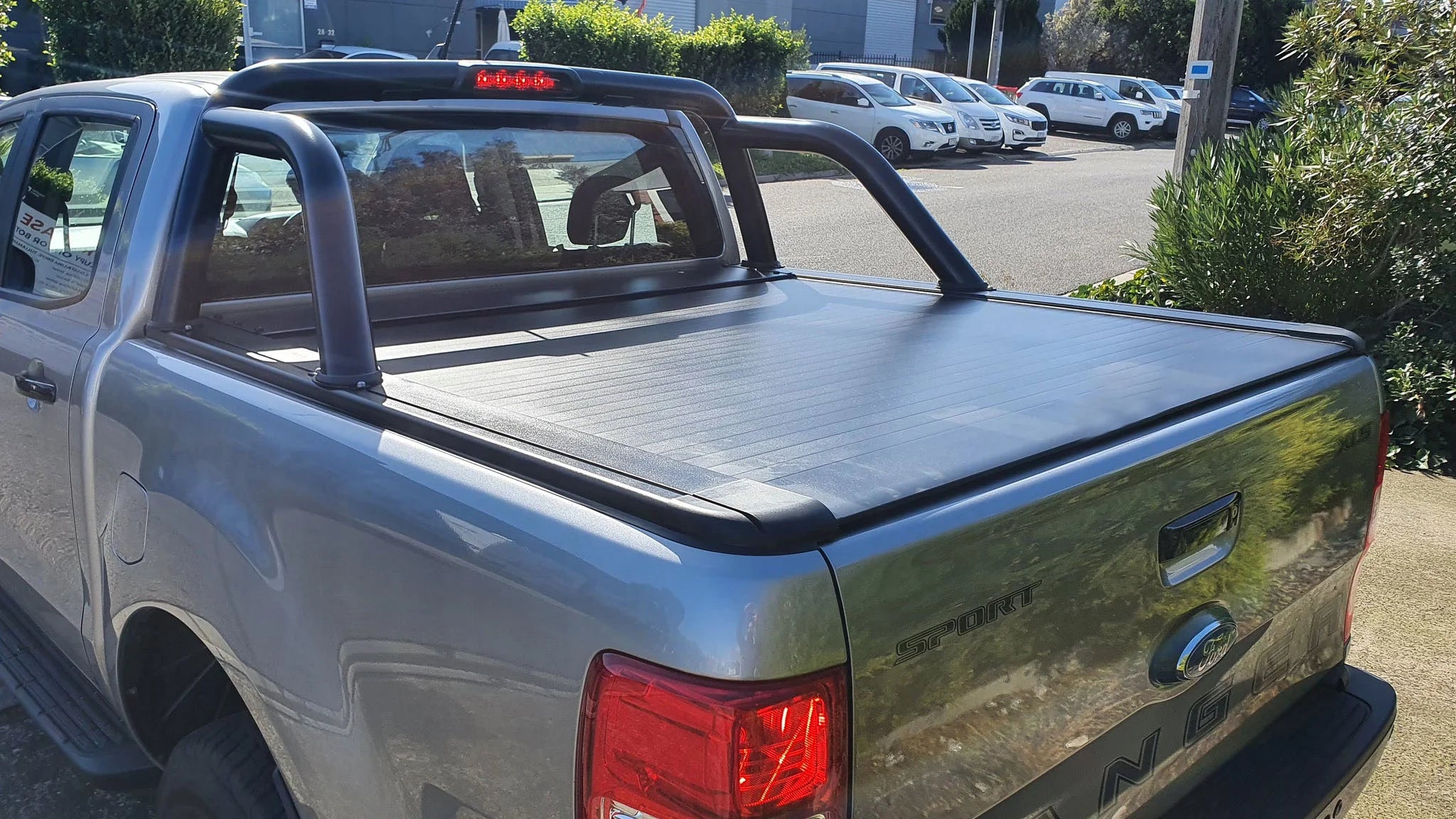 FORD RANGER px2 px3 DC 2012-2021 ELECTRIC ROLLER SHUTTER COVER for Sports Bar tonneau hard lid SUPPLIED & FITTED IN STORE ONLY