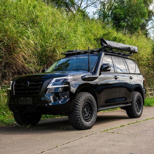 Nissan Y62 Patrol 5″ Long Entry Stainless Snorkel (SUPPLIED & FITTED IN STORE ONLY)