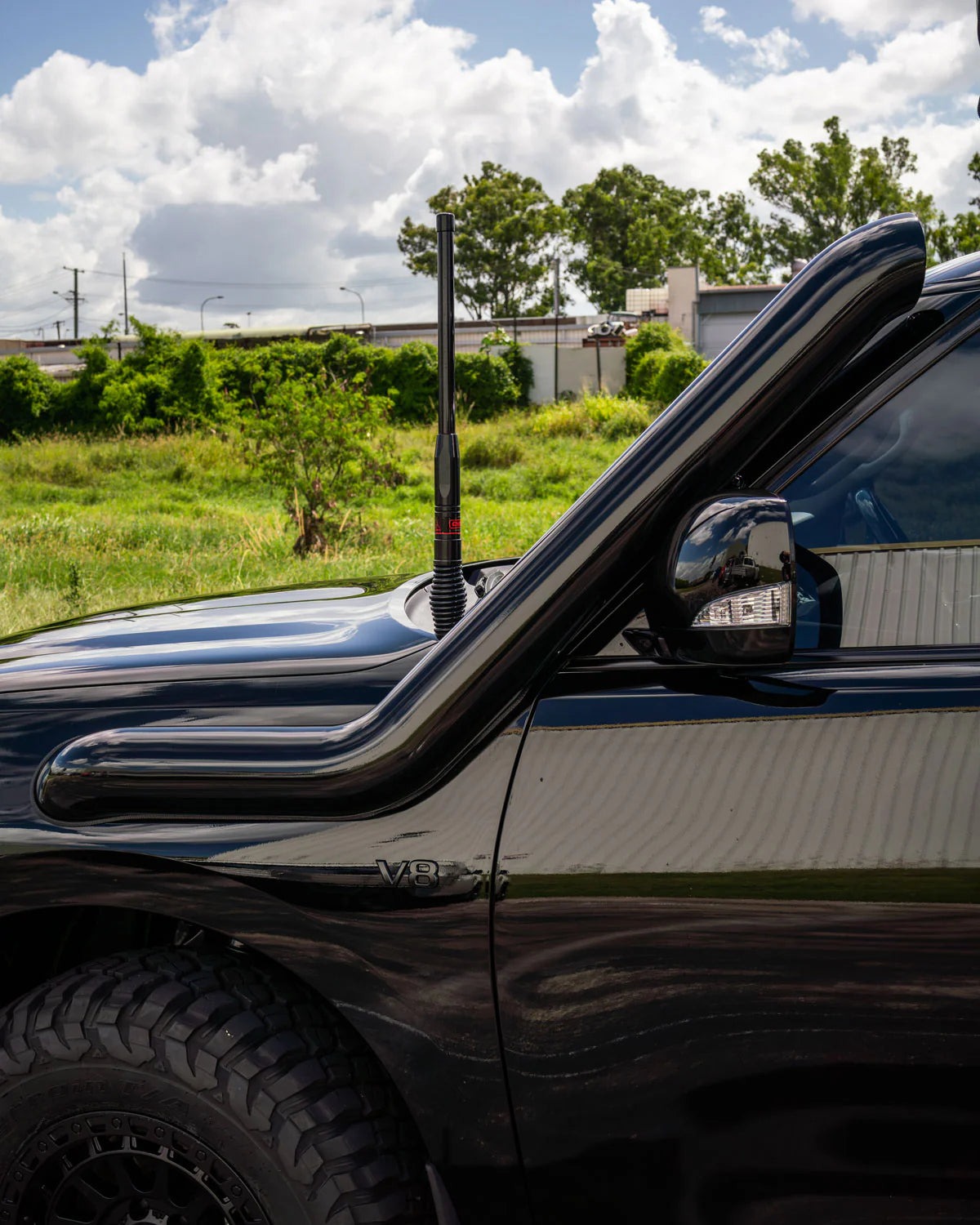 Nissan Y62 Patrol 5" Long Entry Stainless Snorkel (SUPPLIED & FITTED IN STORE ONLY) - Image 3
