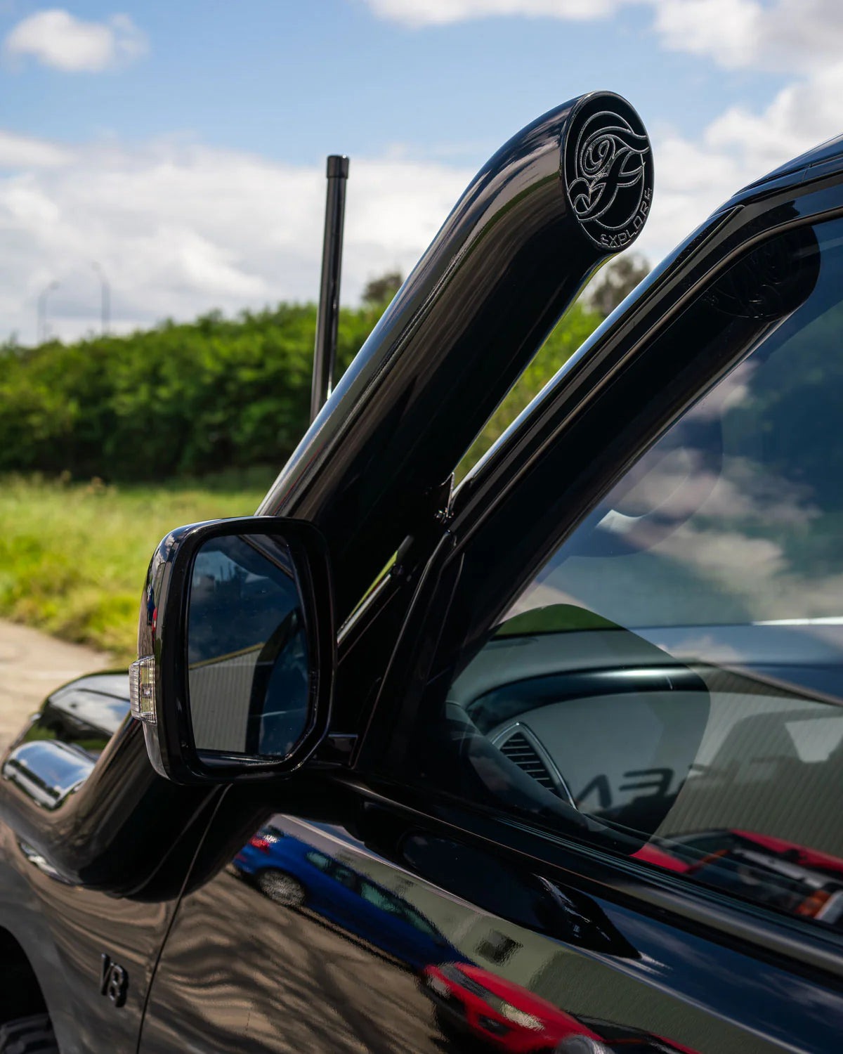 Nissan Y62 Patrol 5" Long Entry Stainless Snorkel (SUPPLIED & FITTED IN STORE ONLY) - Image 2
