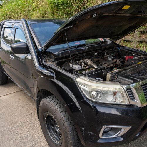 Nissan Navara NP300 Stainless Snorkel and Alloy Airbox Kit (Short & Mid Entry Available) (SUPPLIED & FITTED IN STIORE ONLY)