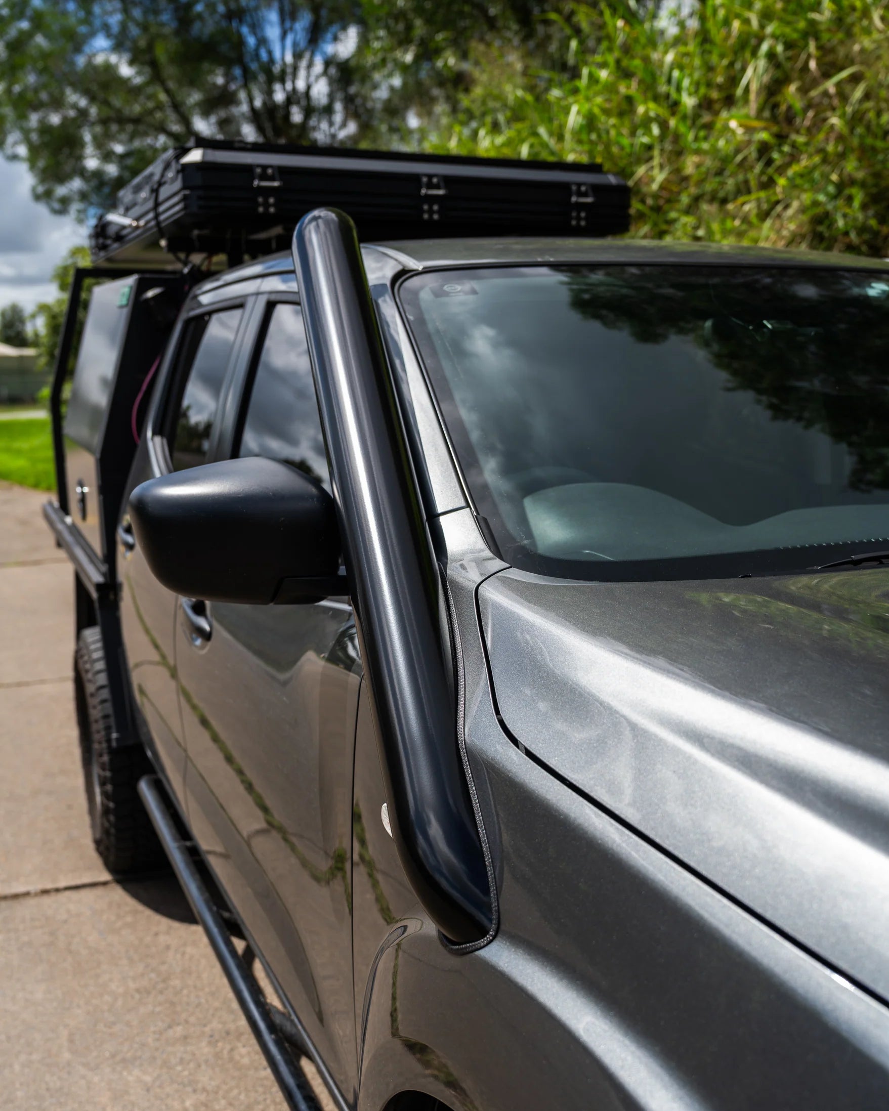 Nissan Navara NP300 Stainless Snorkel and Alloy Airbox Kit (Short & Mid Entry Available) (SUPPLIED & FITTED IN STIORE ONLY) - Image 2