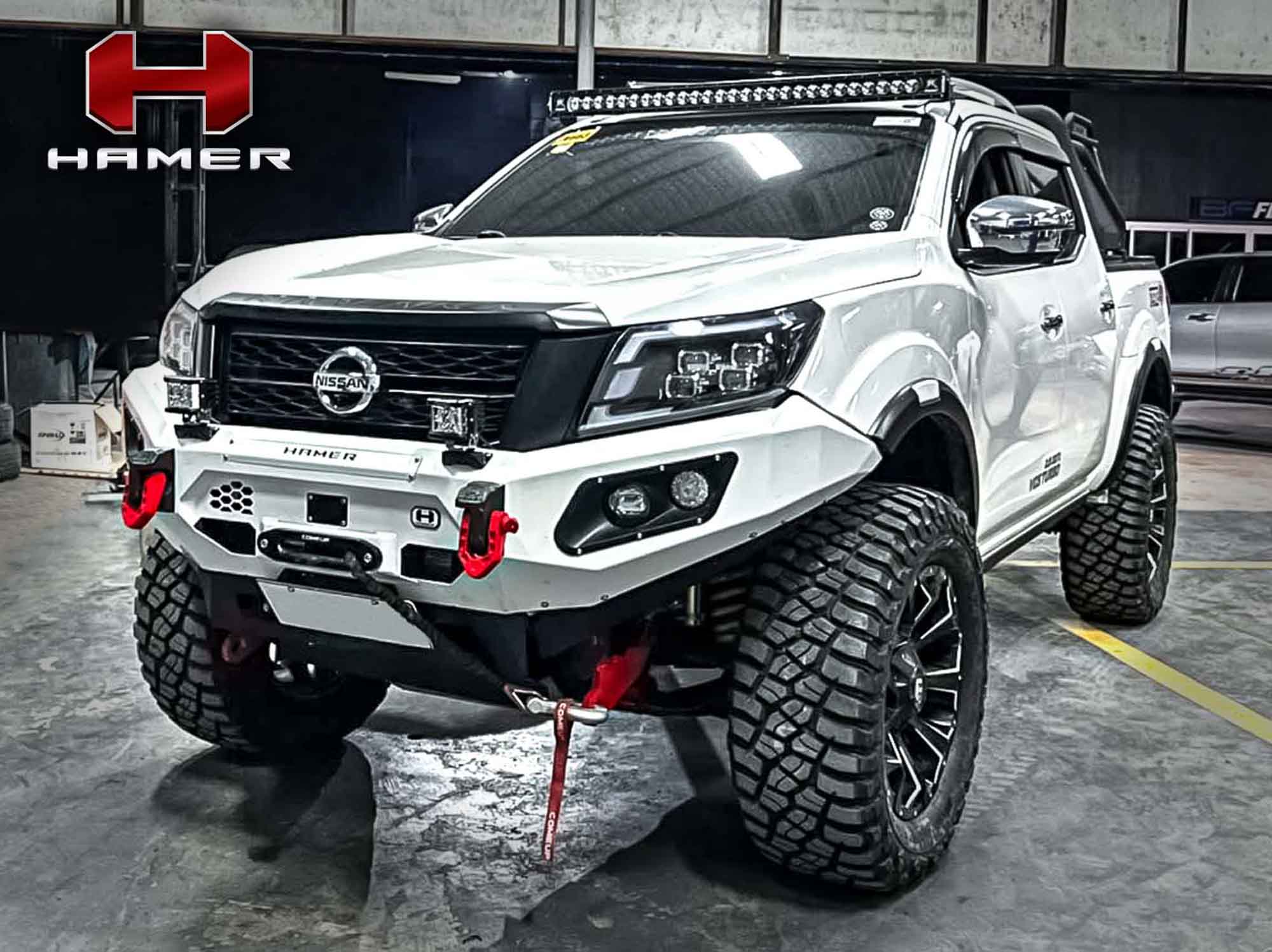 HAMER King series bull bar for Nissan Navara (2021 – Present) - Image 2