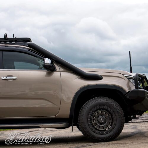 Volkswagen Amarok Next Gen 4 Inch Stainless Snorkel Kit and Alloy Airbox Kit (Silencer Included) (SUPPLIED & FITTED IN STORE ONLY)