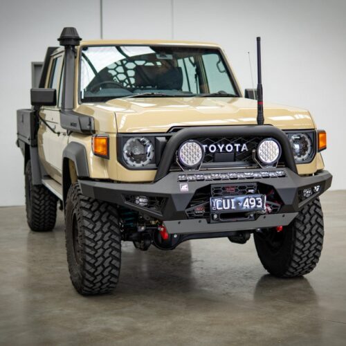 Predator Bull bar, Suitable for Toyota Land Cruiser (facelift) 76, 78, 79 Series, 2024 on (SUPPLIED & FITTED IN STORE ONLY)