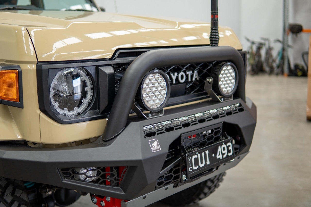 Predator Bull bar, Suitable for Toyota Land Cruiser (facelift) 76, 78, 79 Series, 2024 on (SUPPLIED & FITTED IN STORE ONLY) - Image 2
