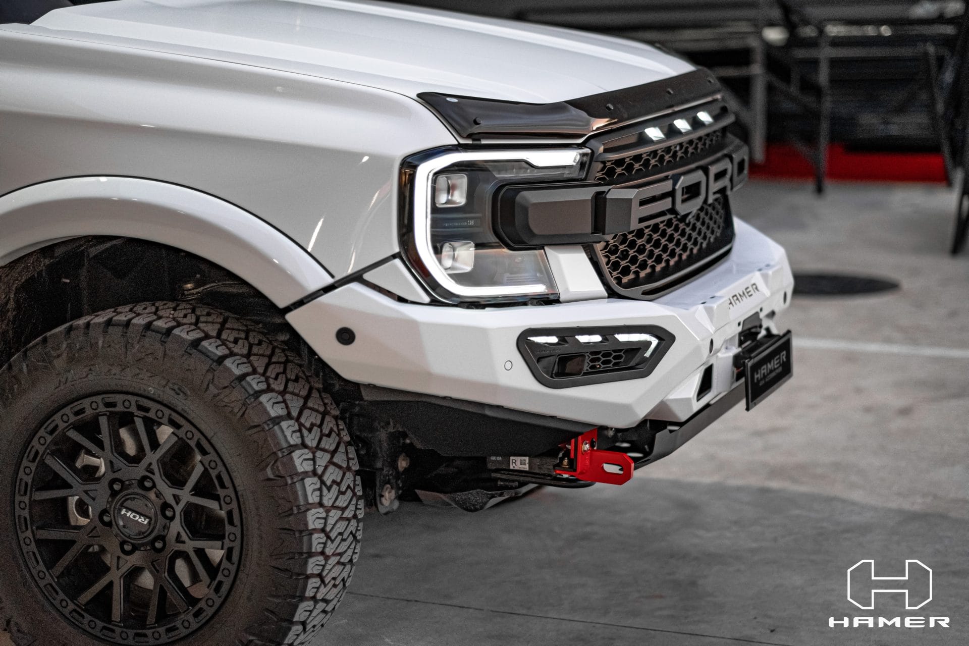HAMER Atlas series bull bar for Ford Ranger NEXT GEN (2022 – Present) - Image 3