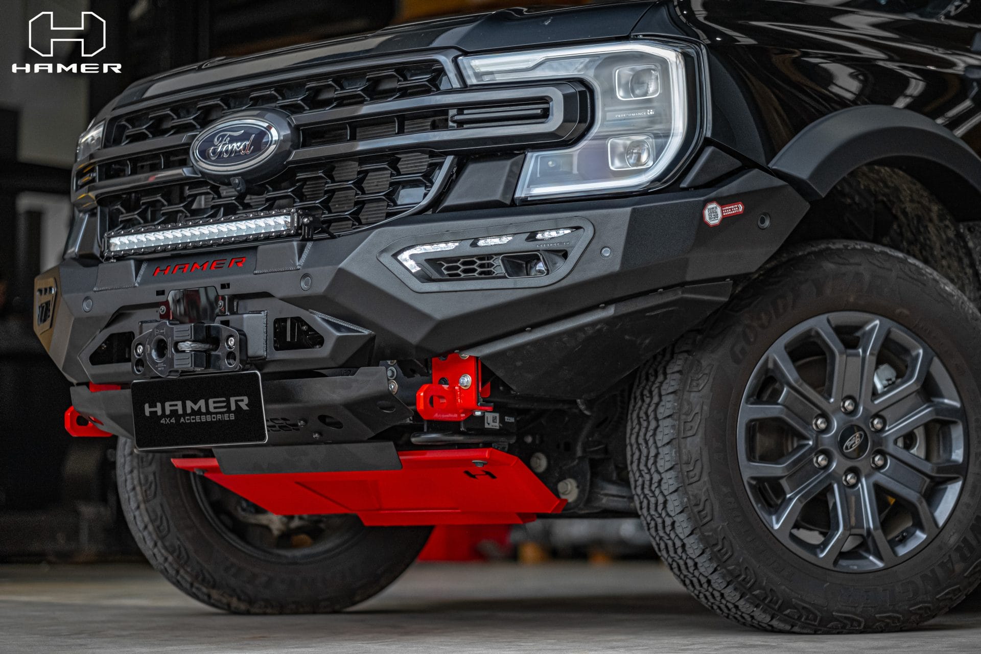 HAMER Atlas series bull bar for Ford Ranger NEXT GEN (2022 – Present) - Image 4