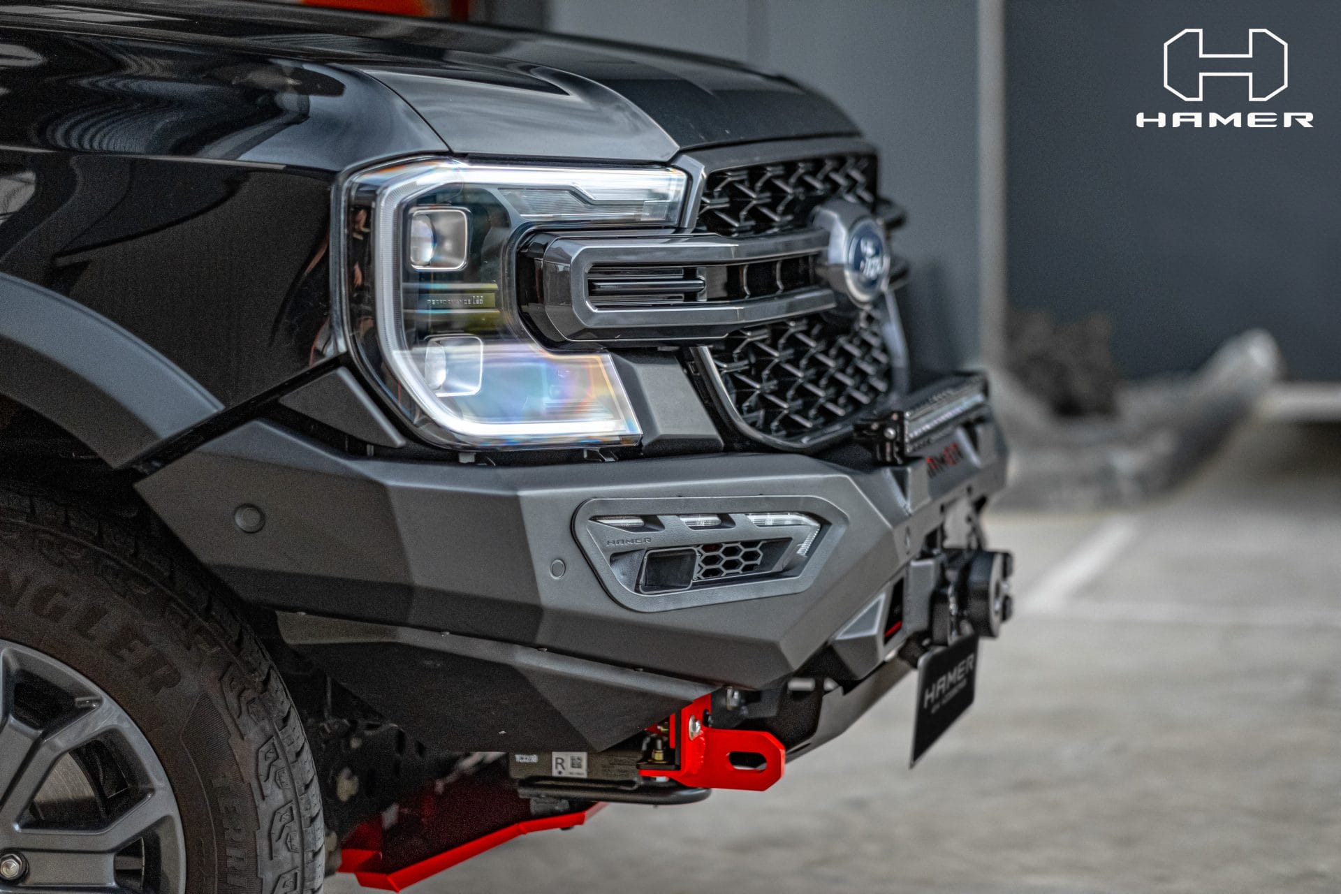 HAMER Atlas series bull bar for Ford Ranger NEXT GEN (2022 – Present) - Image 6