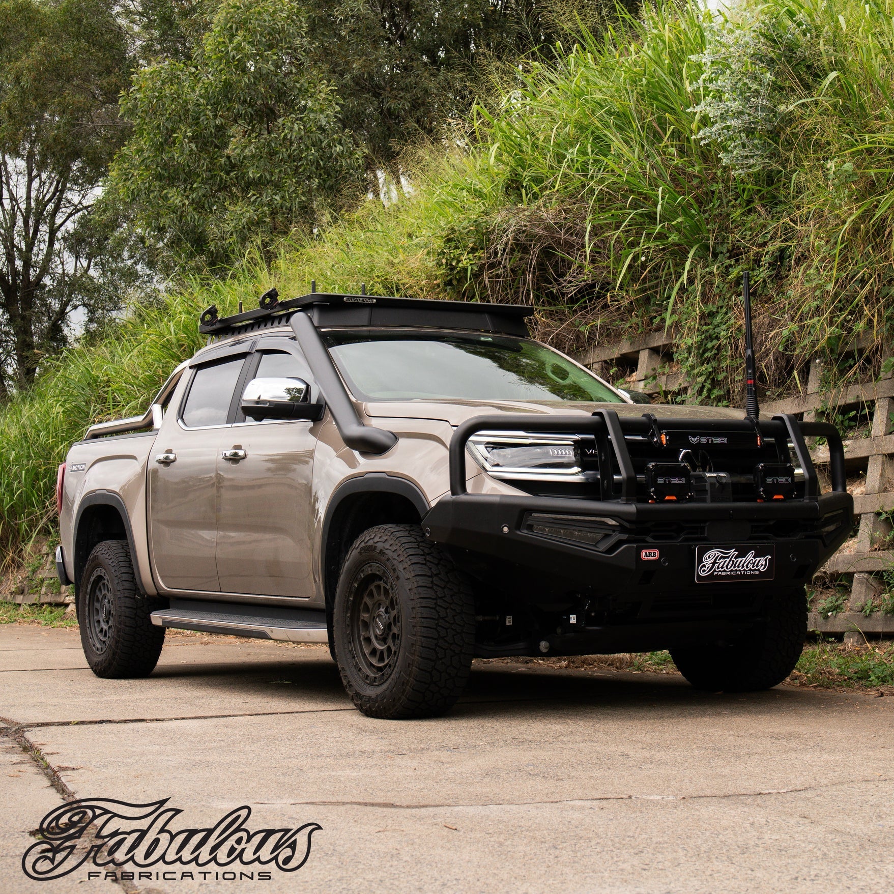 Volkswagen Amarok Next Gen 4 Inch Stainless Snorkel Kit and Alloy Airbox Kit (Silencer Included) (SUPPLIED & FITTED IN STORE ONLY) - Image 4