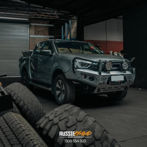 Dmax Bullbar Suits 08/2020 – 04/2024 | Rockarmor GT 3 Hoop Front Bar (SUPPLIED & FITTED IN STORE ONLY)