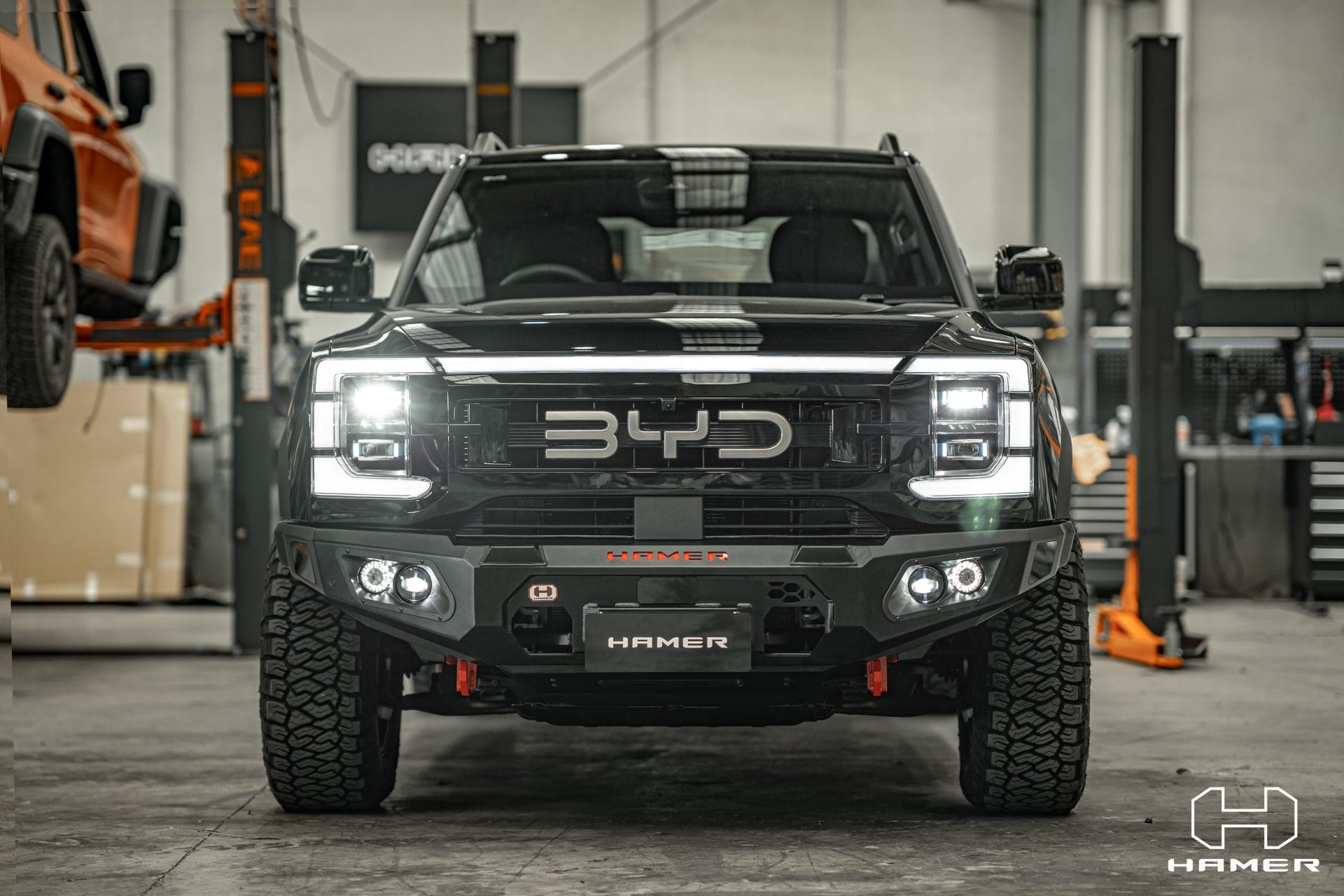 HAMER King series bull bar for BYD Shark 6 (2024 – Present) - Image 2