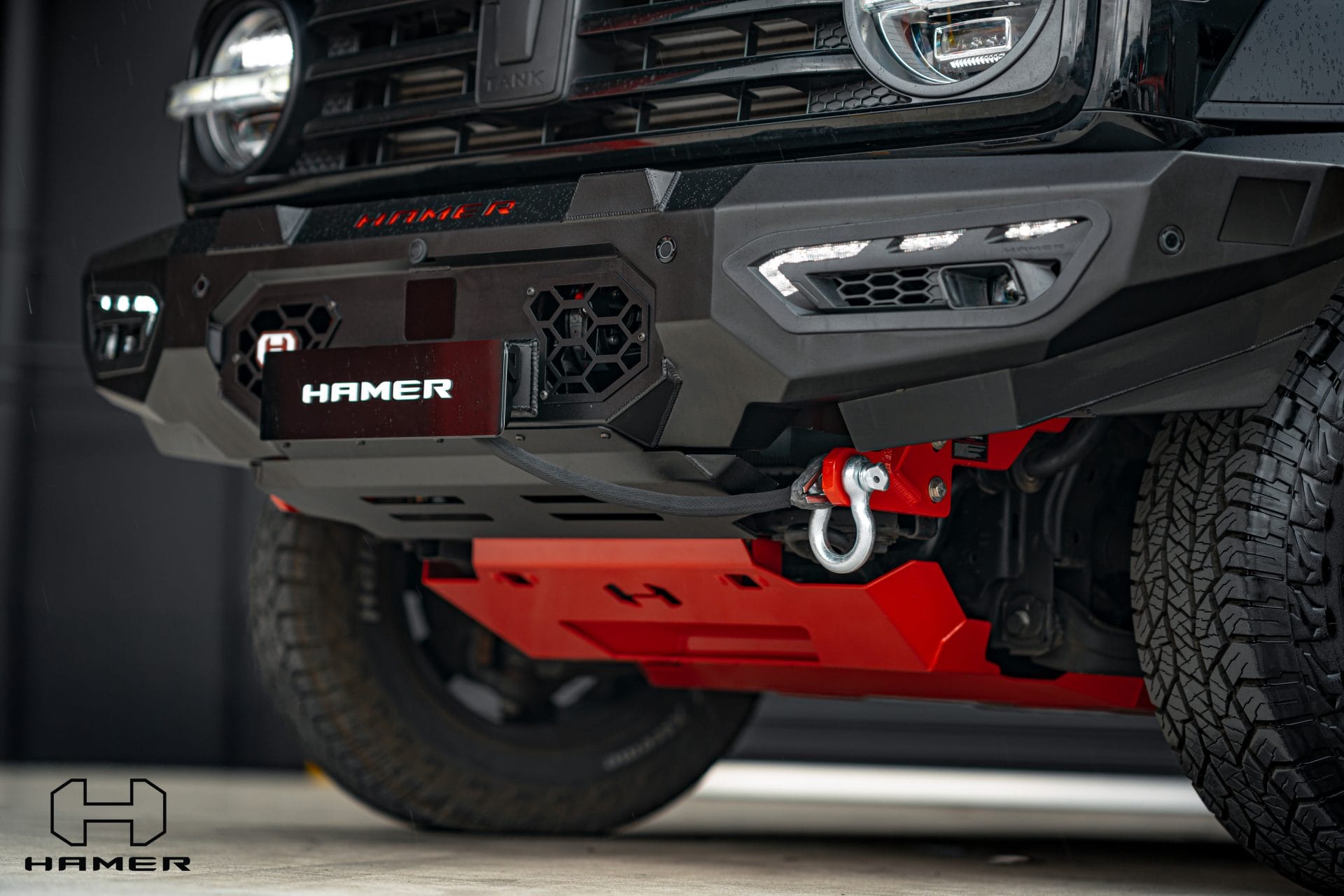 HAMER Atlas series bull bar for GWM Tank 300 (2023 – Present) - Image 2