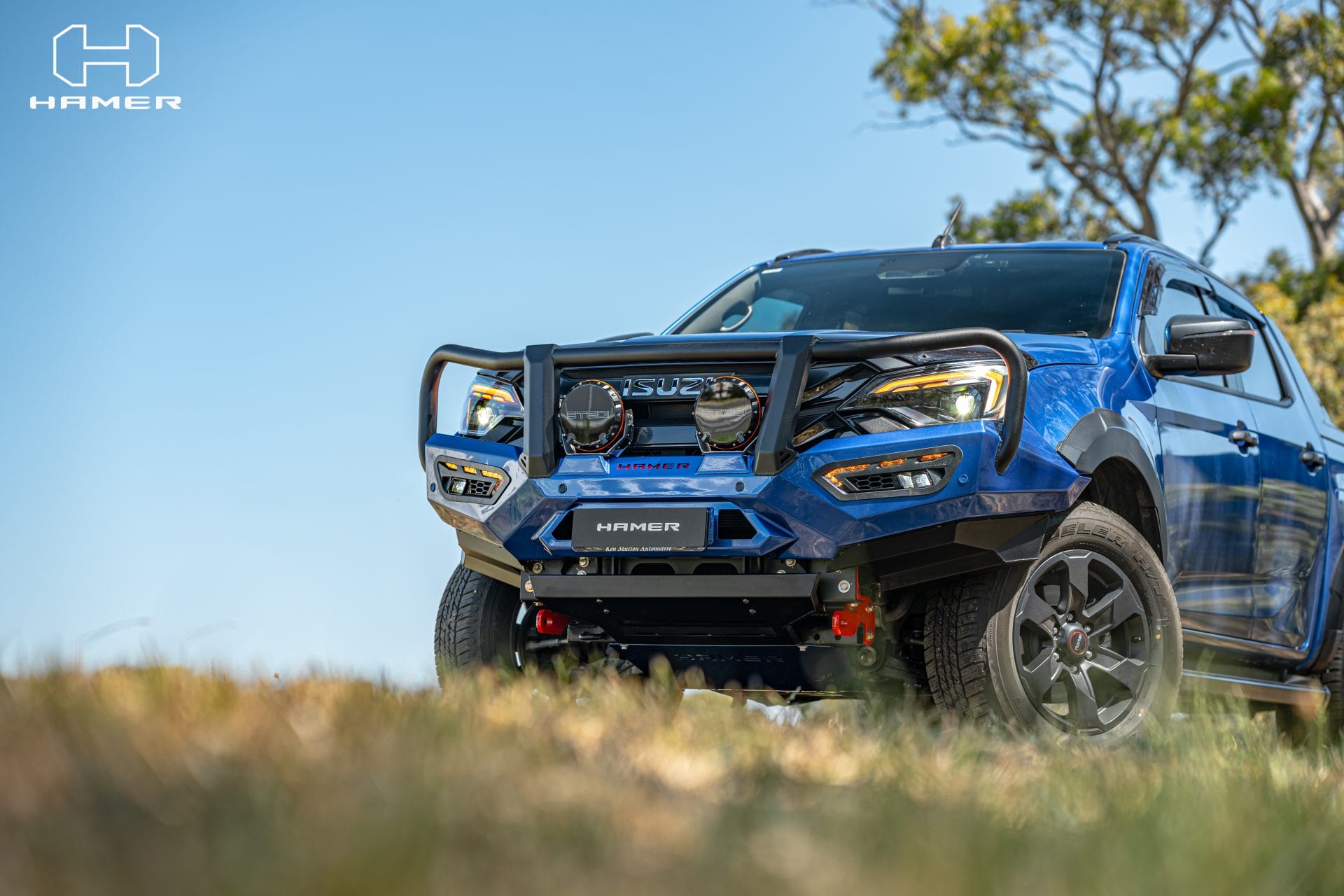 HAMER Atlas series Plus bull bar for Isuzu DMax (2024 – Present) - Image 3
