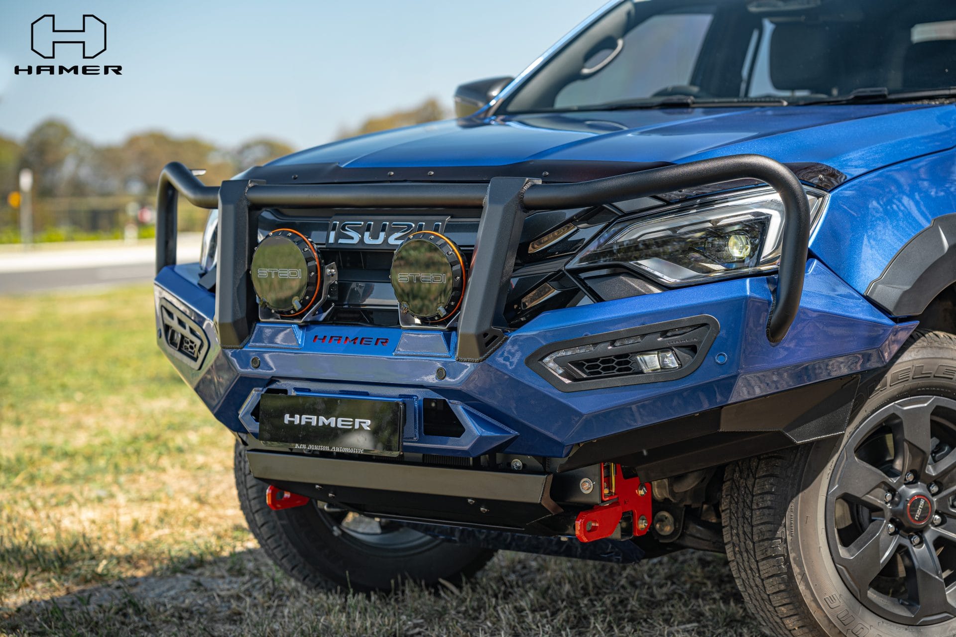 HAMER Atlas series Plus bull bar for Isuzu DMax (2024 – Present) - Image 4