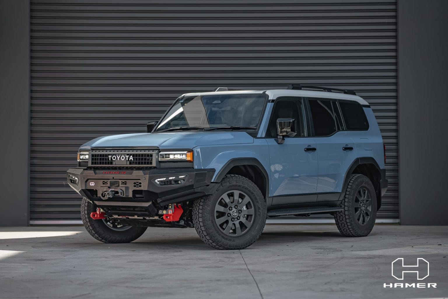 HAMER Atlas series bull bar for Toyota Landcruiser Prado 250 Series (2024 – Present) - Image 3