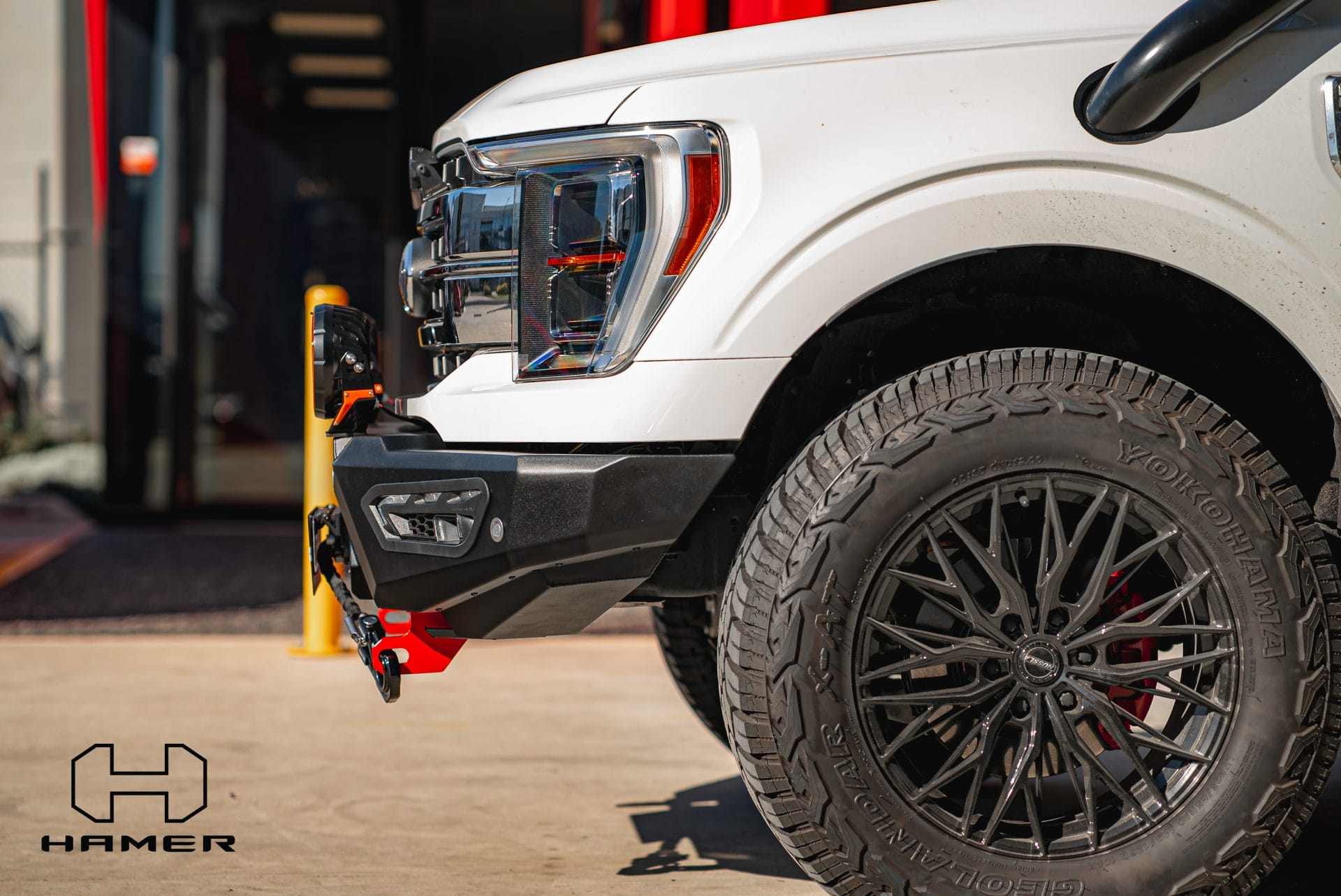 HAMER Atlas series bull bar for Ford F150 (2021 – Present) (SUPPLIED & FITTED IN STORE ONLY)) - Image 4
