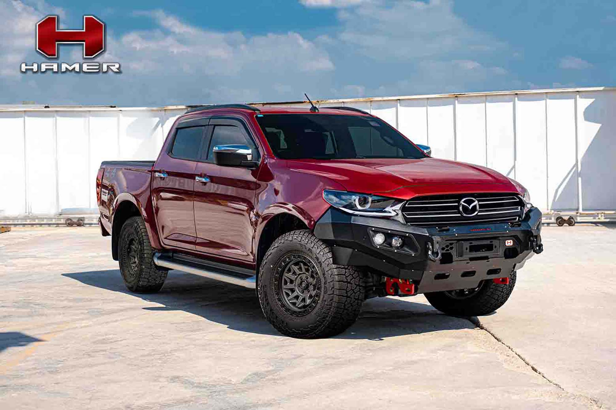 HAMER King series bull bar for Mazda BT-50 (2021 – 2024) - Image 2
