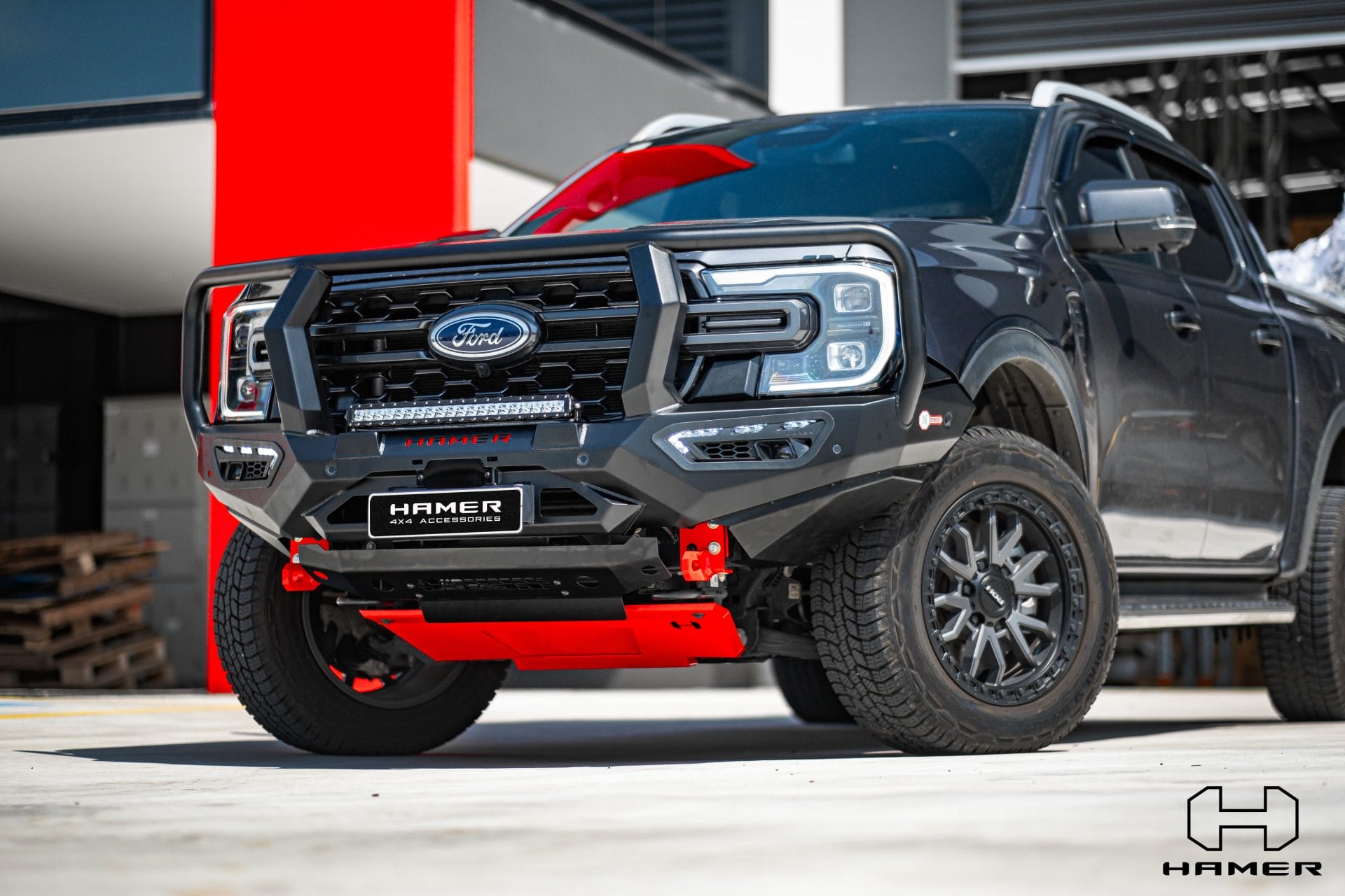 HAMER Atlas series plus bull bar for Ford Ranger NEXT GEN (2022 – Present) - Image 2