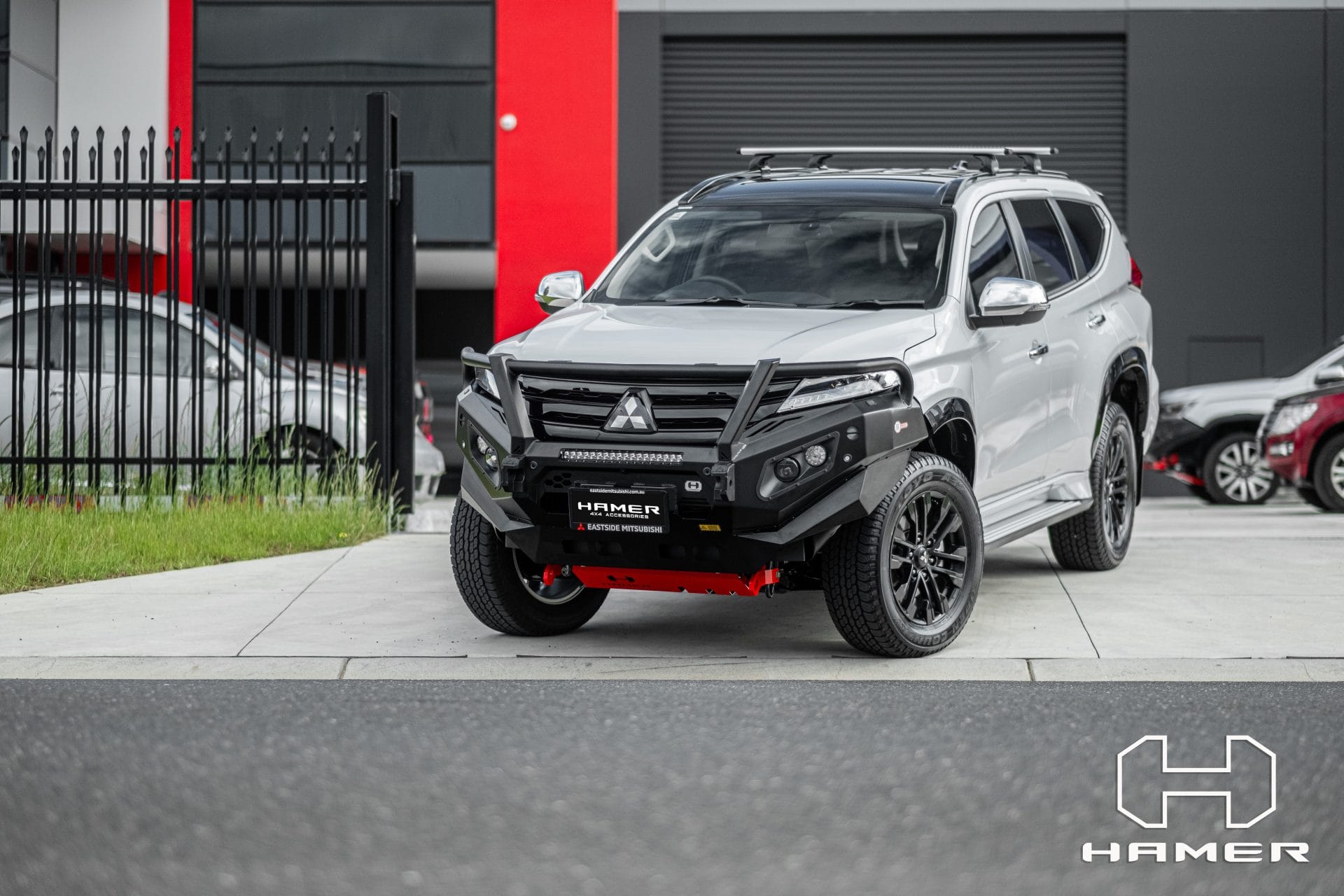 HAMER King series Plus bull bar for Mitsubishi Pajero Sport QG ( 2024 – Present ) - Image 2
