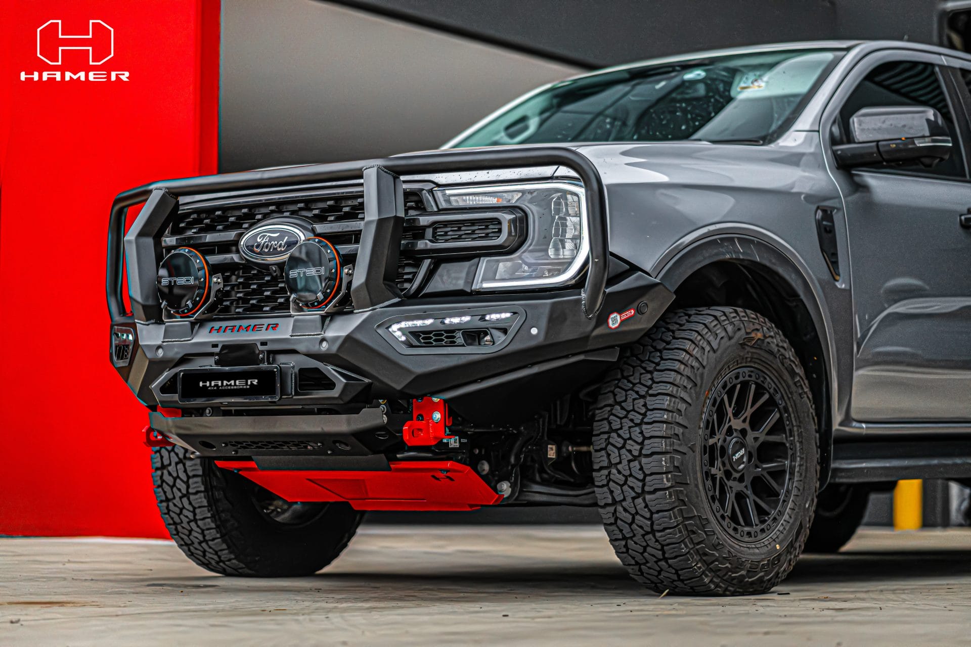 HAMER Atlas series plus bull bar for Ford Ranger NEXT GEN (2022 – Present) - Image 4