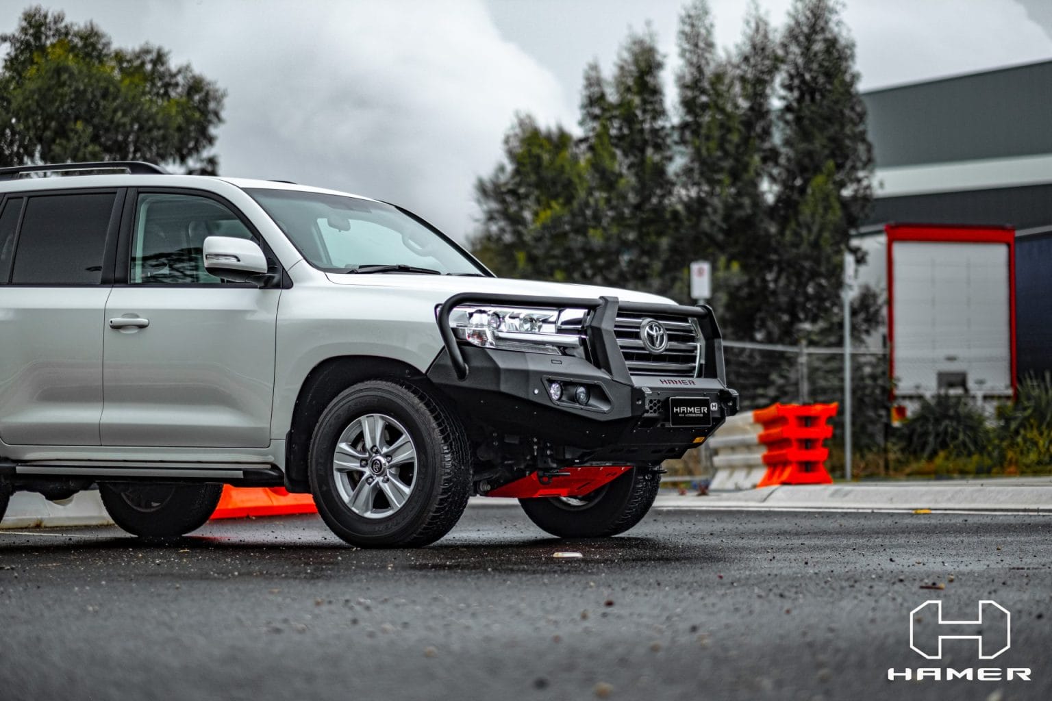 HAMER King series Plus bull bar for Toyota Landcruiser 200 Series (2015 – 2021) - Image 3