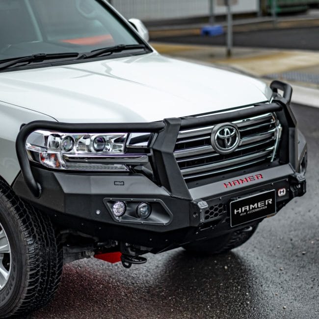 HAMER King series Plus bull bar for Toyota Landcruiser 200 Series (2015 – 2021) - Image 4