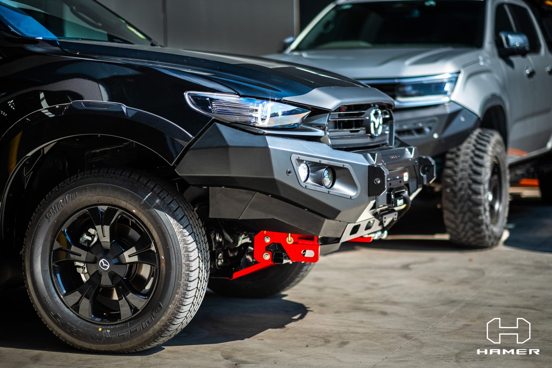 HAMER King series bull bar for Mazda BT-50 (2021 – 2024) - Image 3