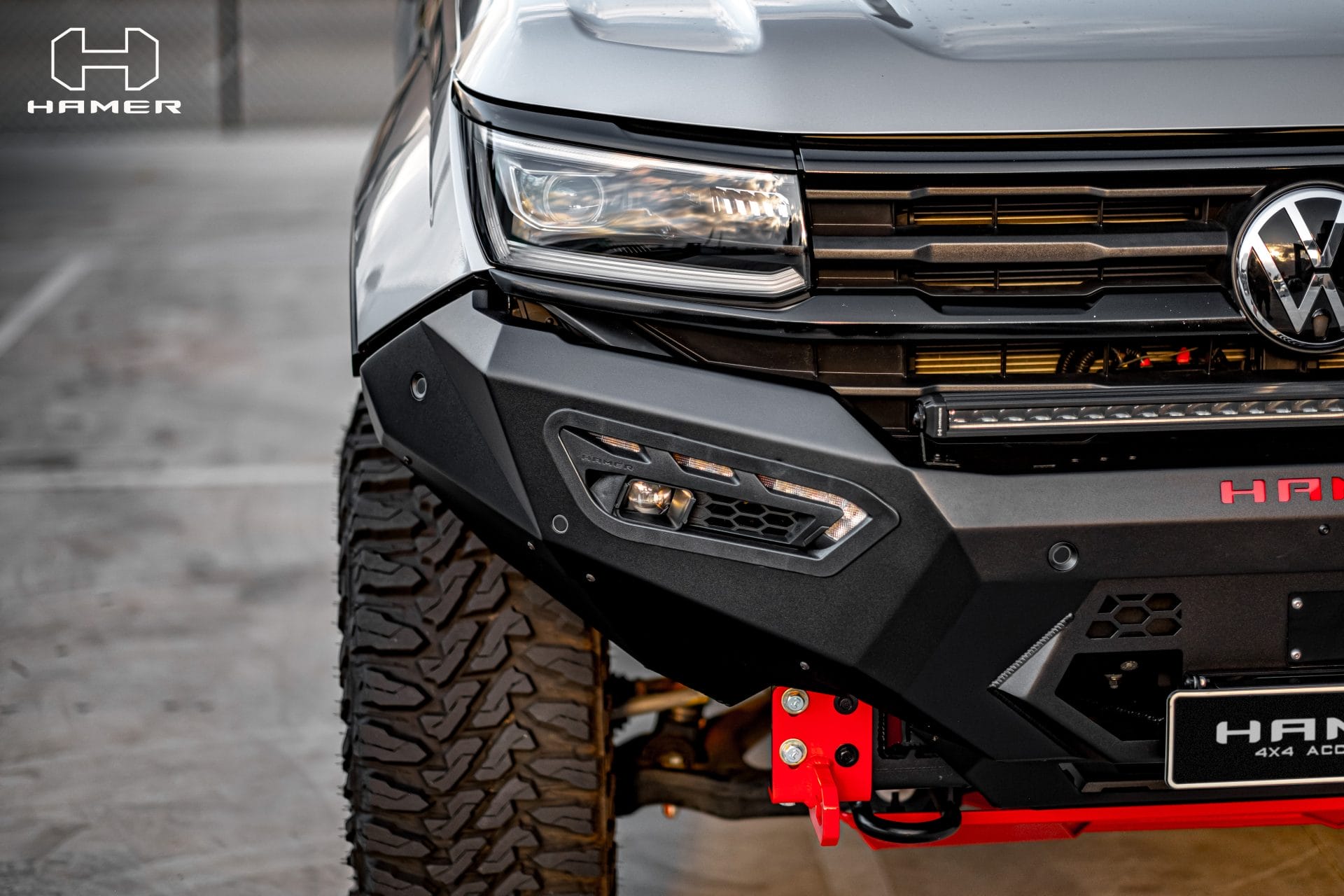 HAMER Atlas series bull bar for VOLKSWAGEN AMAROK (2023 – Present) - Image 3