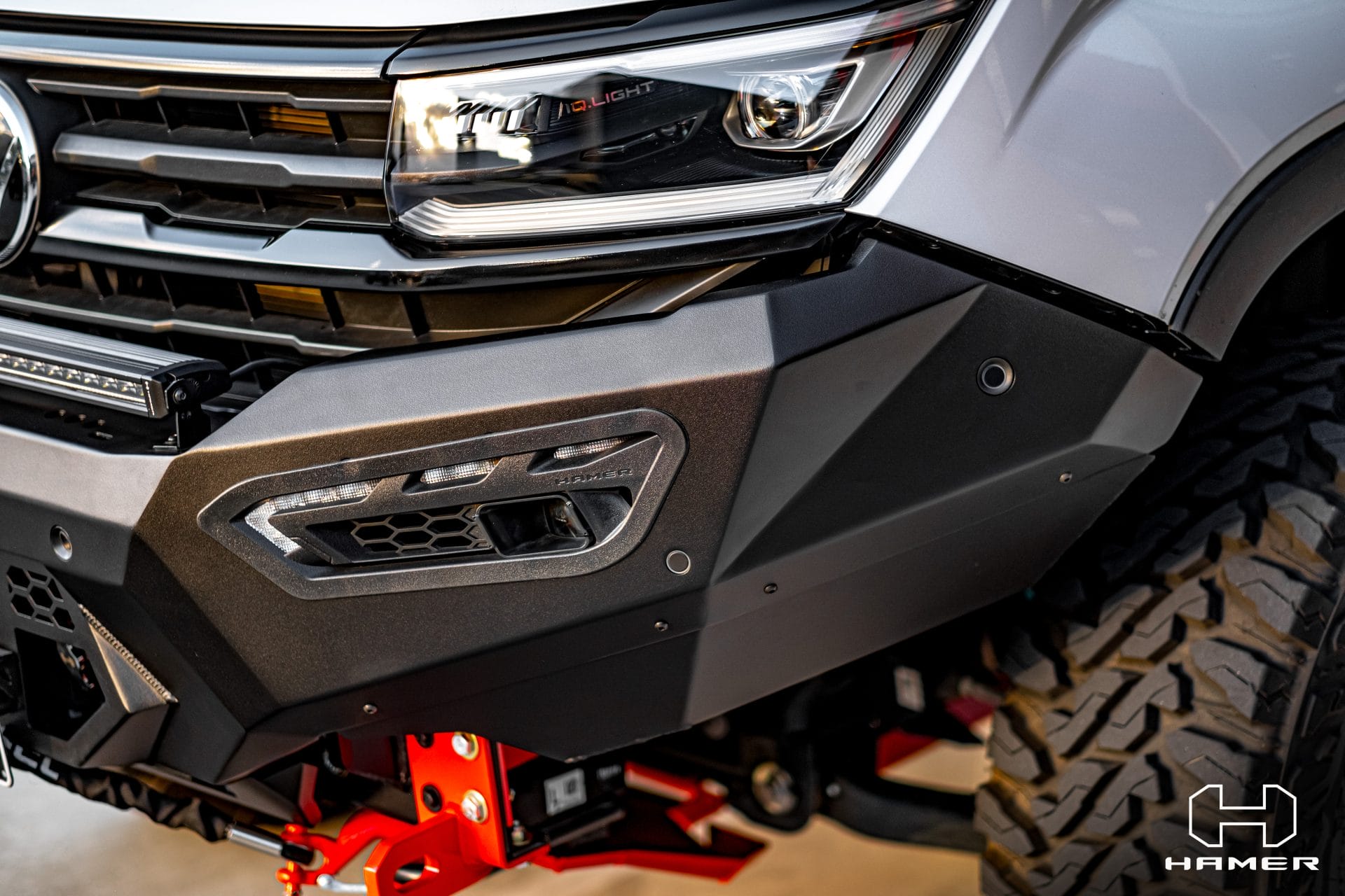 HAMER Atlas series bull bar for VOLKSWAGEN AMAROK (2023 – Present) - Image 4