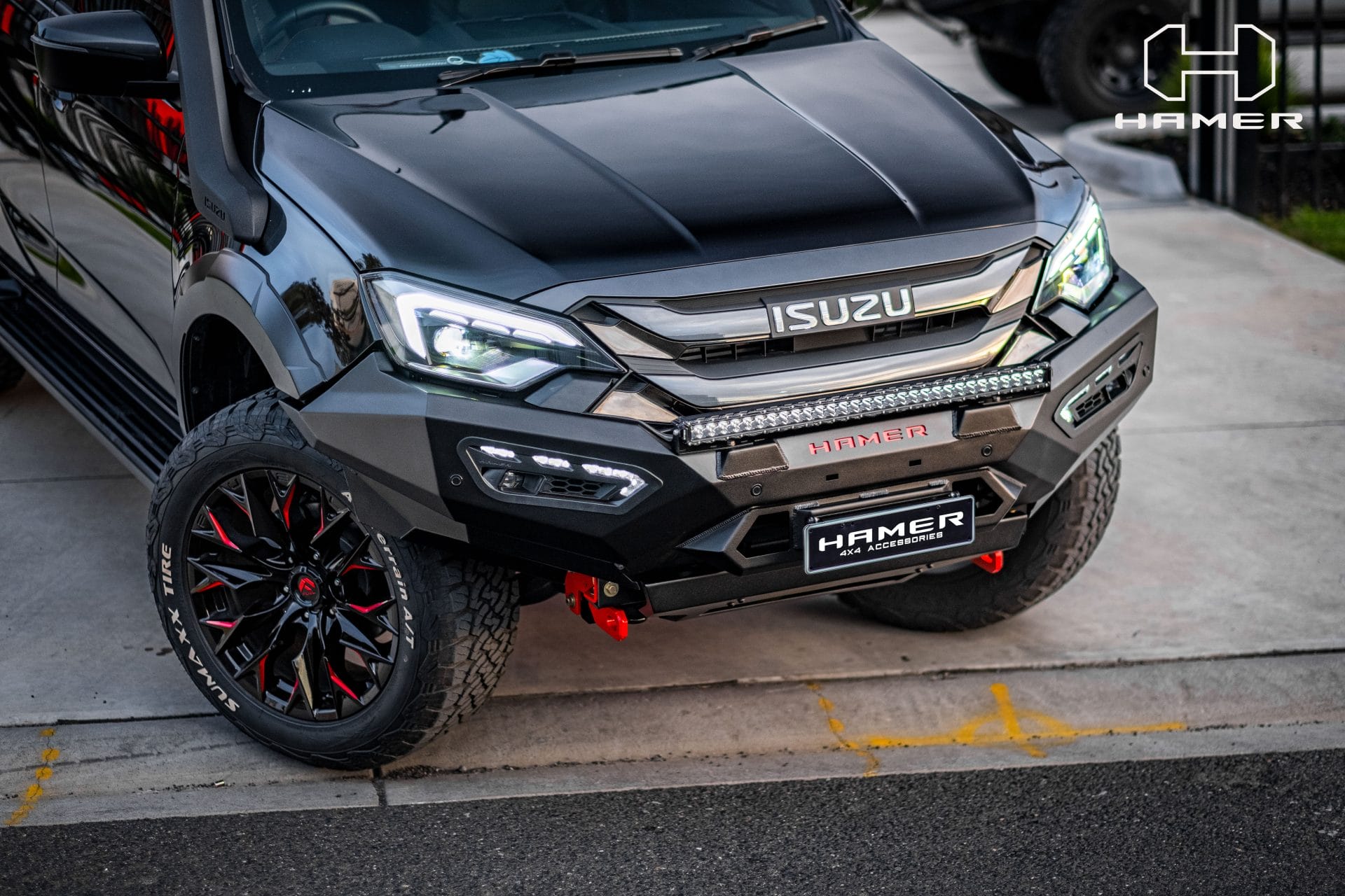 HAMER Atlas series bull bar for Isuzu DMax (2024 – Present) - Image 2