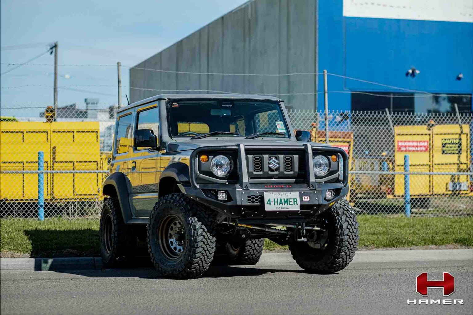 HAMER King series Plus bull bar for Suzuki Jimny - Image 2