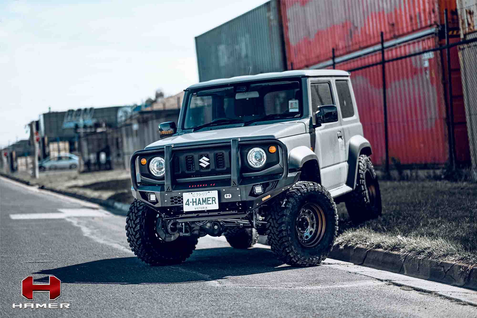 HAMER King series Plus bull bar for Suzuki Jimny - Image 4