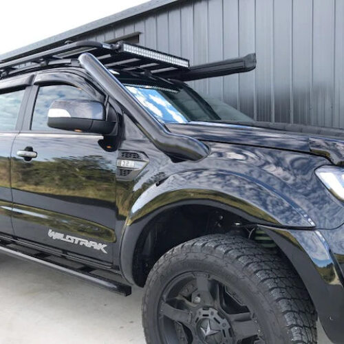 Ford Ranger PX1 PX2 PX3 2011 – 2022 PHAT BARS STAINLESS Snorkel (SUPPLIED & FITTED IN STORE ONLY)
