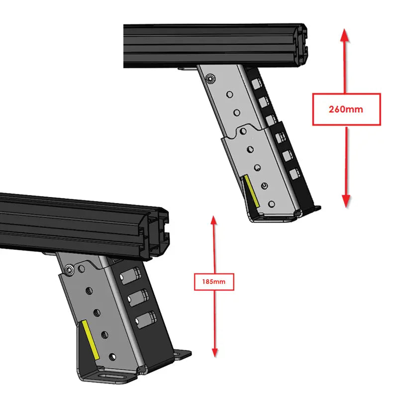 Tub Racks Isuzu DMax Dual Cab 2021+ (SUPPLIED & FITTED IN STORE ONLY) - Image 3