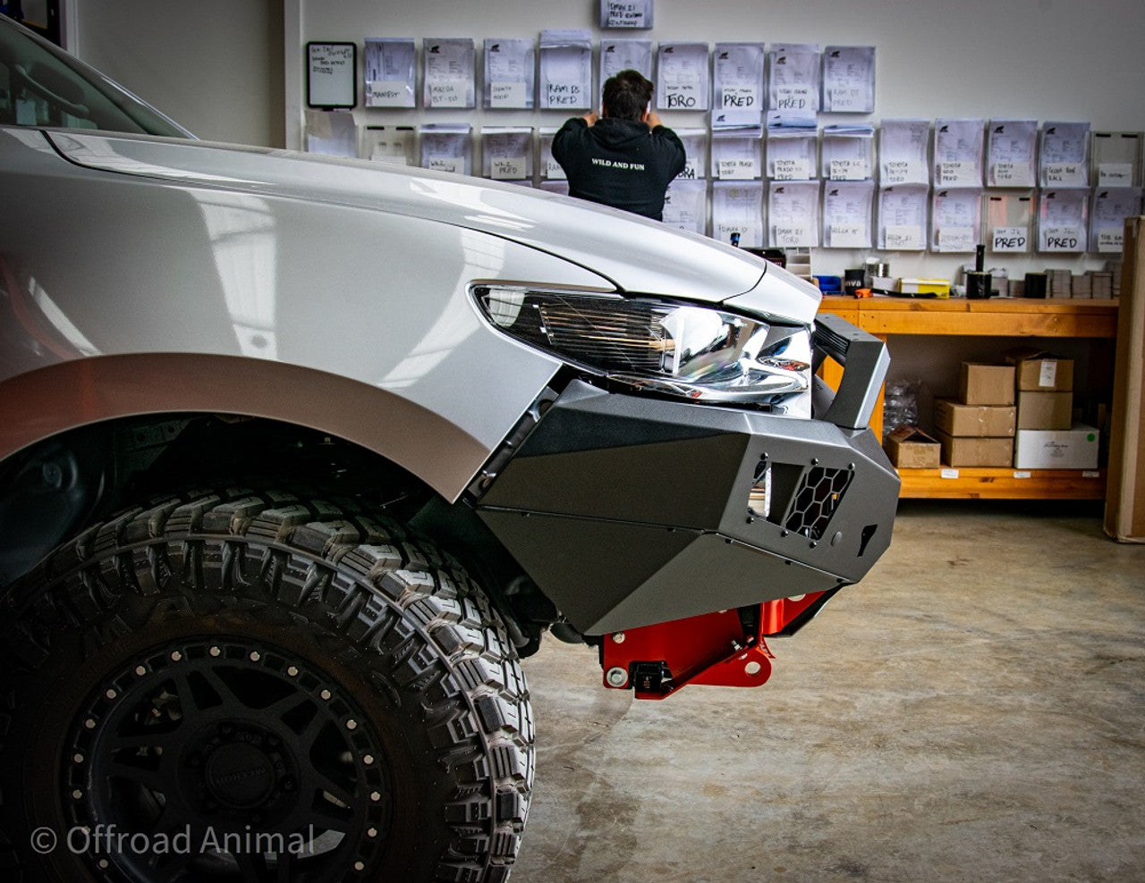 Predator Bull bar, Mazda BT-50 2021-2024 (SUPPLIED & FITTED IN STORE ONLY) - Image 3