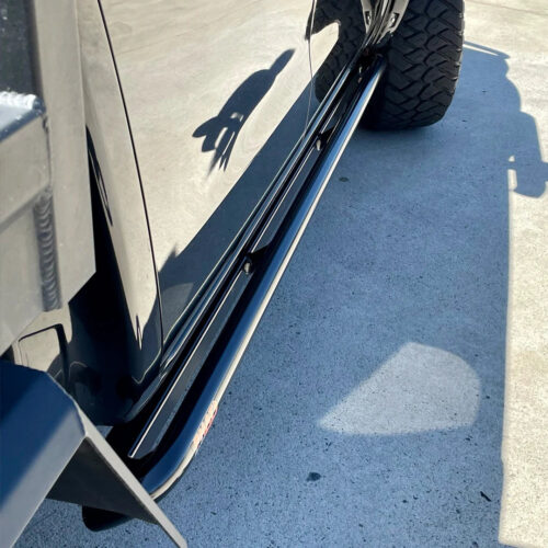Nissan Navara NP300 Rock Sliders / Side Steps – Powdercoated (SUPPLIED & FITTED IN STORE ONLY)