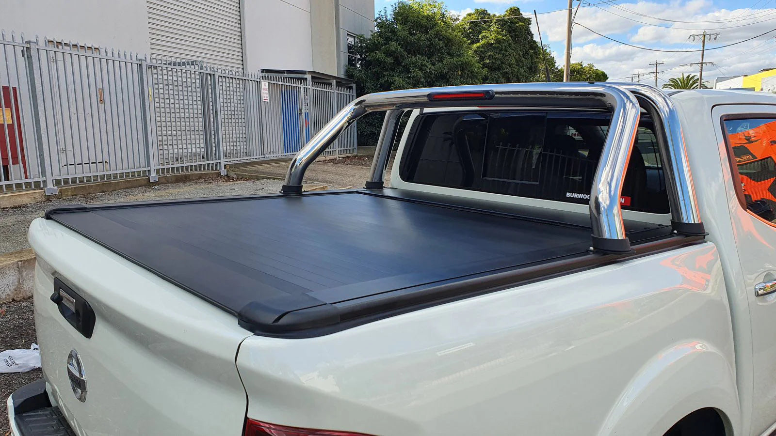 NAVARA NP300 DC 2021+ ELECTRIC ROLLER SHUTTER COVER for Sports Bar tonneau hard lid (PRO-4X, N-Trek, ST, ST-X, RX, SL) (SUPPLIED & FITTED IN STORE ONLY) - Image 2
