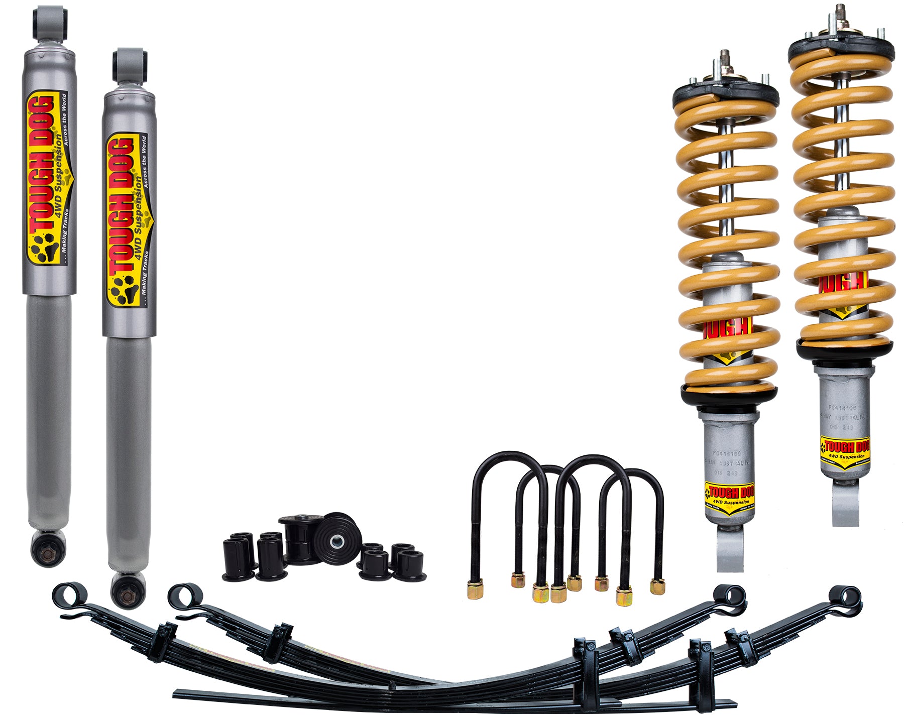 TOUGH DOG 2 INCH LIFT KIT SUPPLIED & FITTED SUIT MAZDA BT-50 2020 ONWARDS