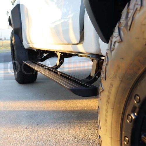 Power Boards Electric Side Steps for Toyota Hilux N80, ROGUE 2015-Current, Dual Cab (SUPPLIED & FITTED IN STORE)