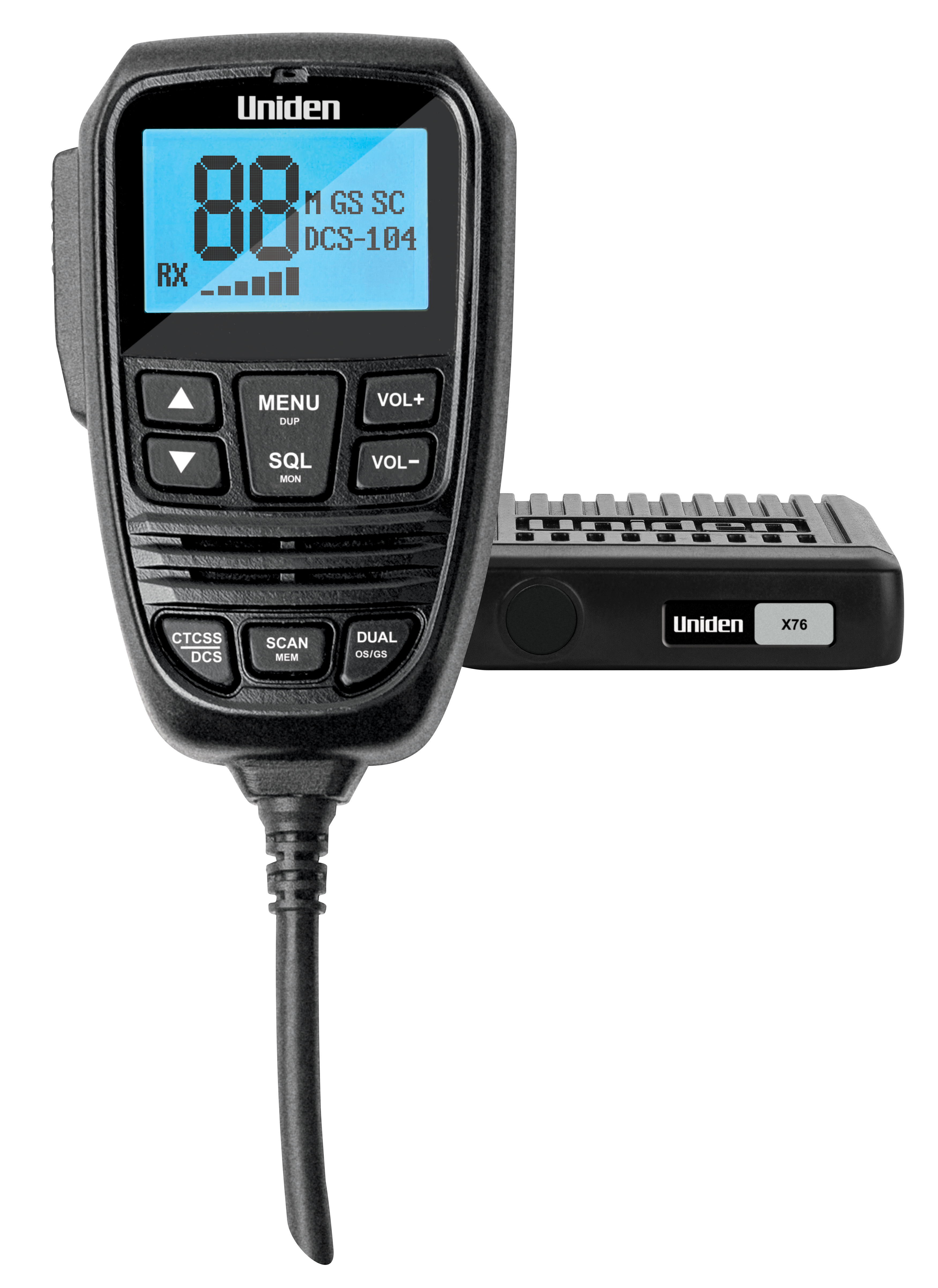 X76 Value Pack (SUPPLIED & FITTED TO BULL BAR IN STORE ONLY) CB RADIO - Image 2