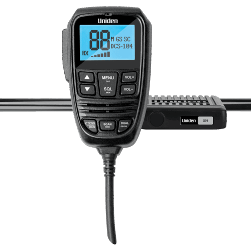 X76 Value Pack (SUPPLIED & FITTED TO BULL BAR IN STORE ONLY) CB RADIO