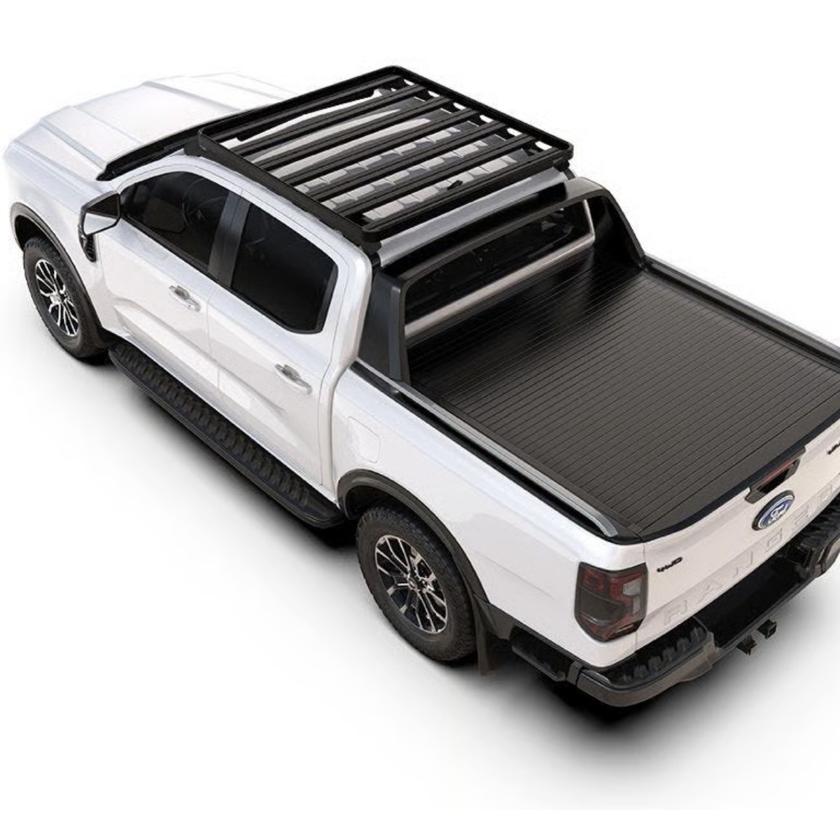 Ford NEXT GEN Ranger T6.2 Wildtrak Raptor Double Cab (2022-Current) Slimline II Roof Rack Kit / Low Profile (SUPPLIED & FITTED IN STORE ONLY)
