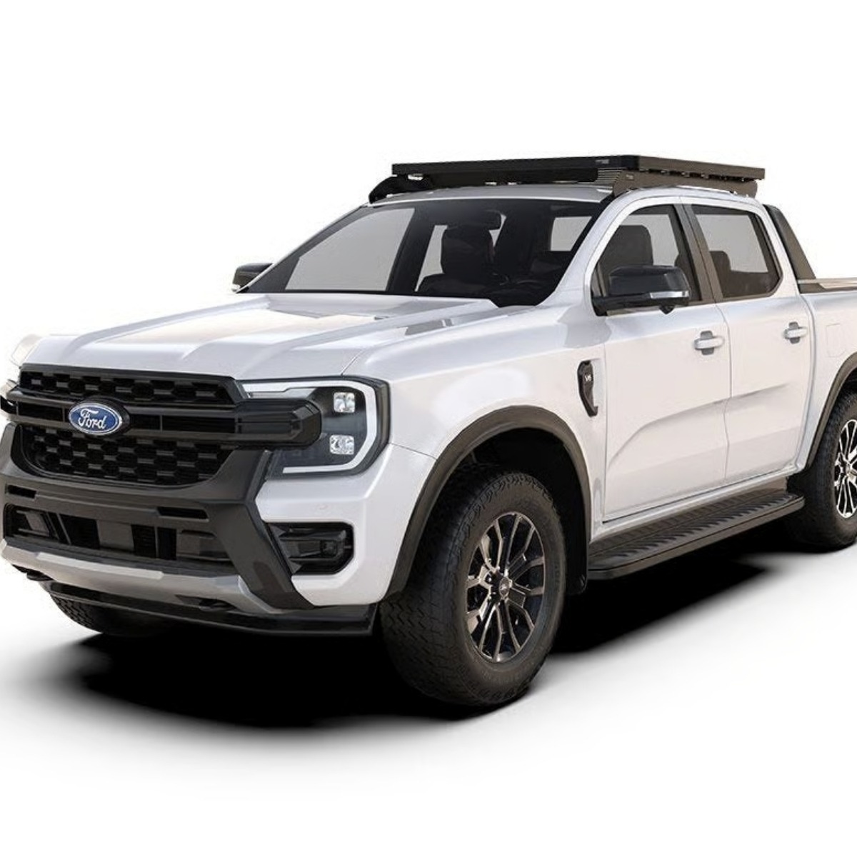 Ford NEXT GEN Ranger T6.2 Wildtrak Raptor Double Cab (2022-Current) Slimline II Roof Rack Kit / Low Profile (SUPPLIED & FITTED IN STORE ONLY) - Image 2