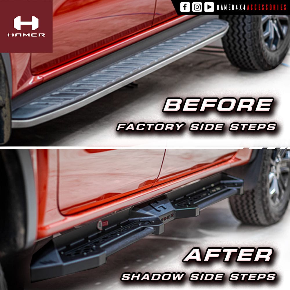 SHADOW SIDE STEPS FORD RANGER NEXT GEN 2022 – present - Image 2