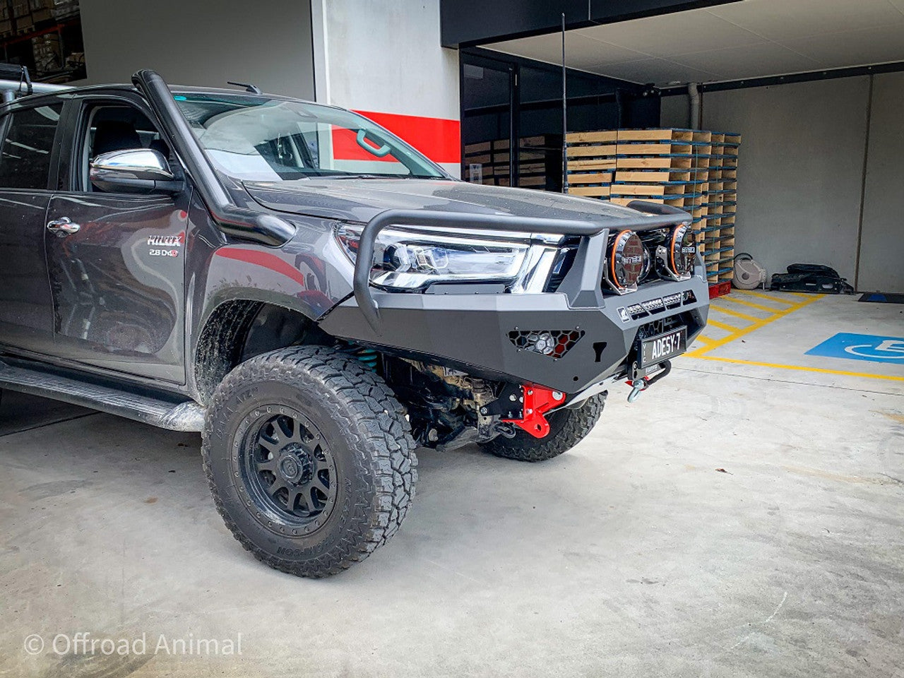 Offroad Animal Toro Bull bar, Suitable for Toyota Hilux N80, 2020-current (MY21-current) (SUPPLIED & FITTED ONLY IN STORE) - Image 4