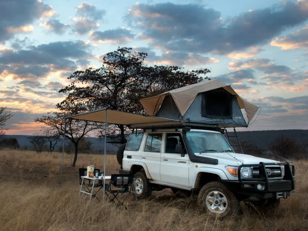 Toyota Land Cruiser 70 SERIES WAGON 76 Slimline II Roof Rack Kit Front Runner | - Image 2