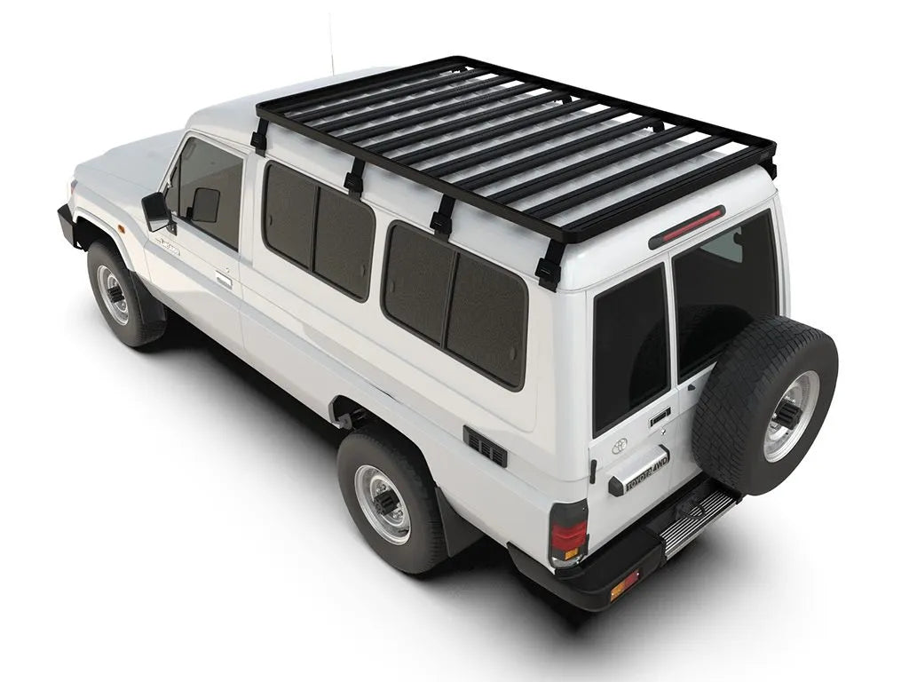 Toyota Land Cruiser 70 SERIES TROOPY Slimline II 3/4 Roof Rack Kit Front Runner - Image 3