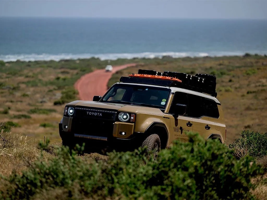 Toyota Land Cruiser Prado 250 SERIES (2024-Current) Slimsport Roof Rack Kit / Light Bar Ready Front Runner | - Image 5
